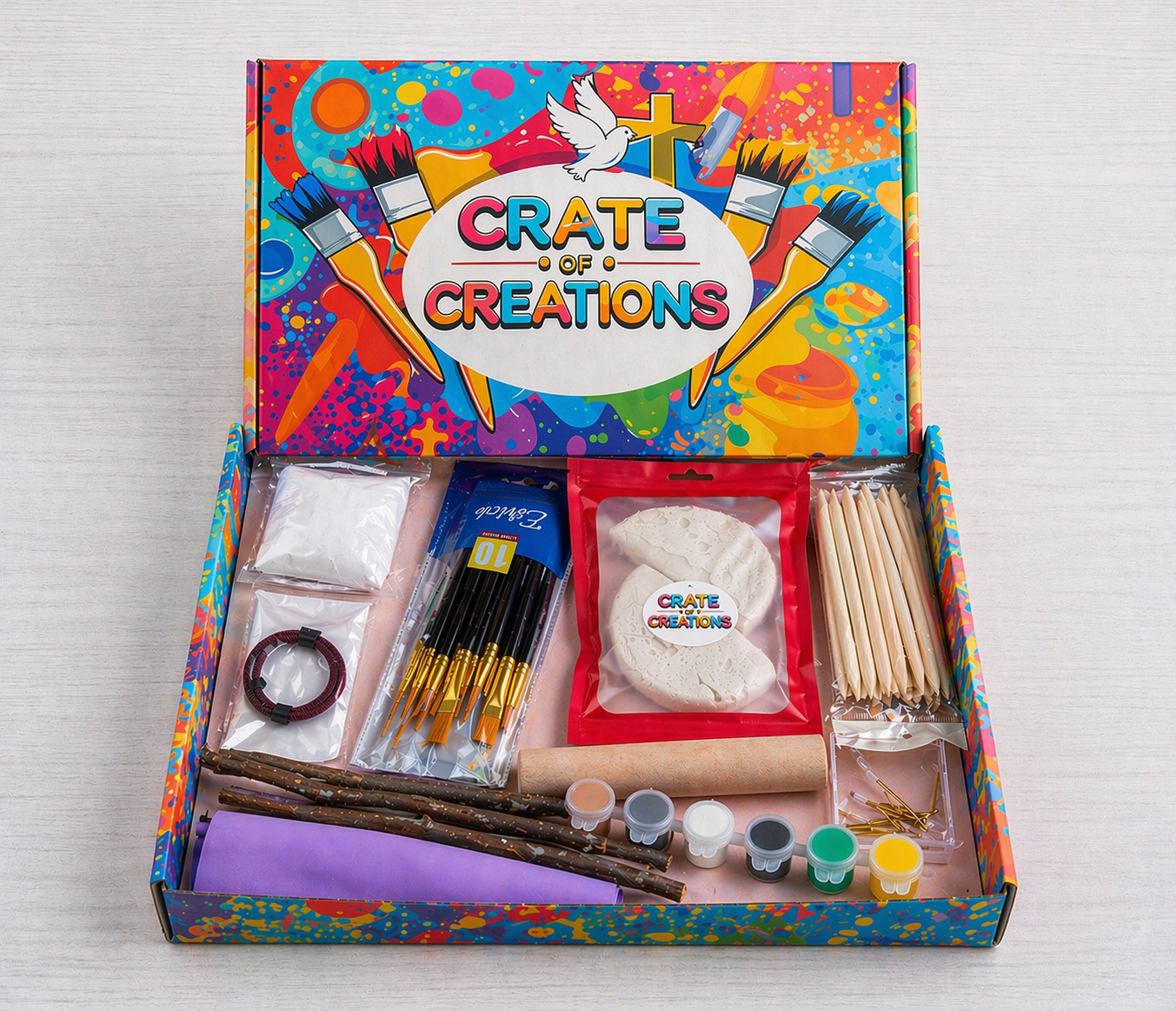 Step 1 - Pick a crate: choosing the right Crate of Creations subscription