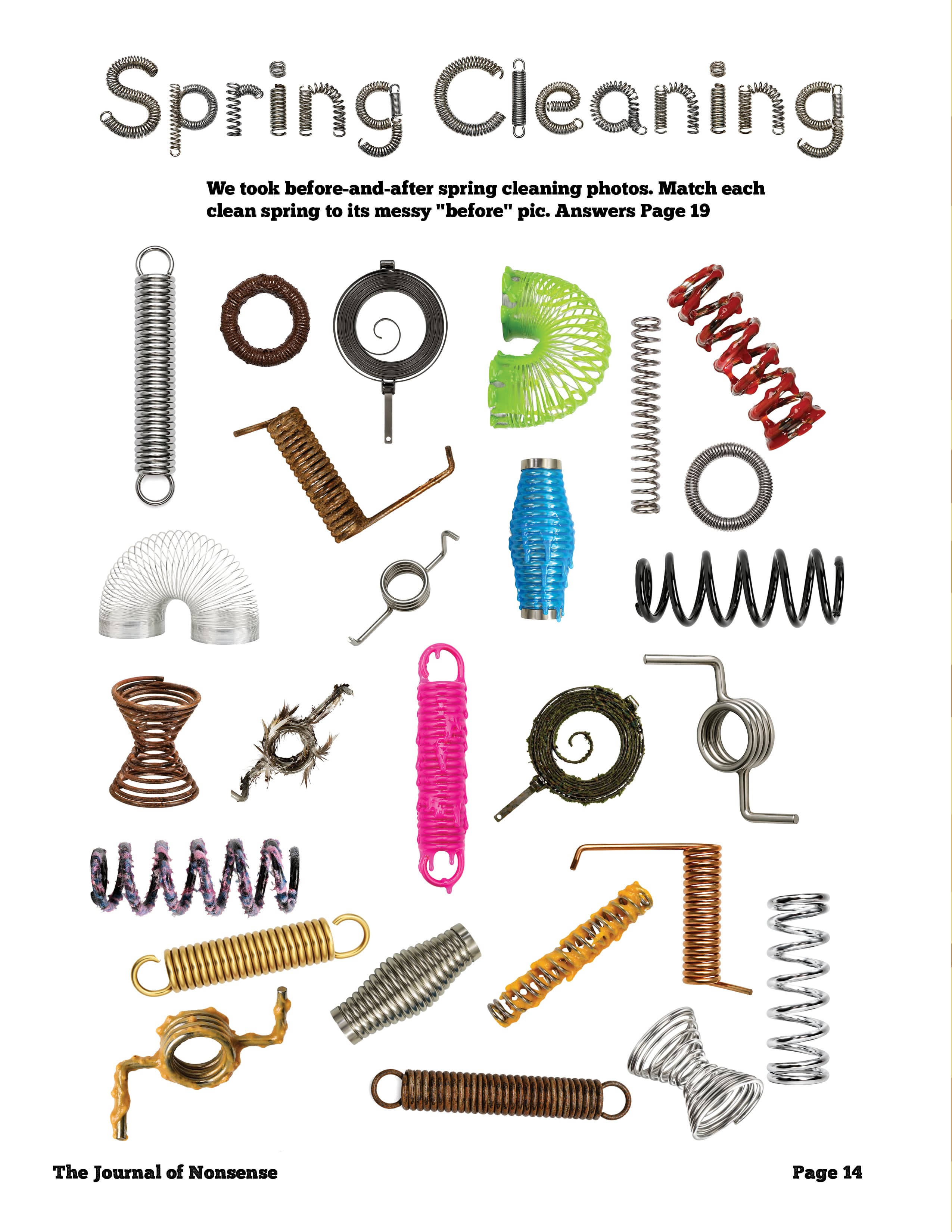 Spring Cleaning puzzle