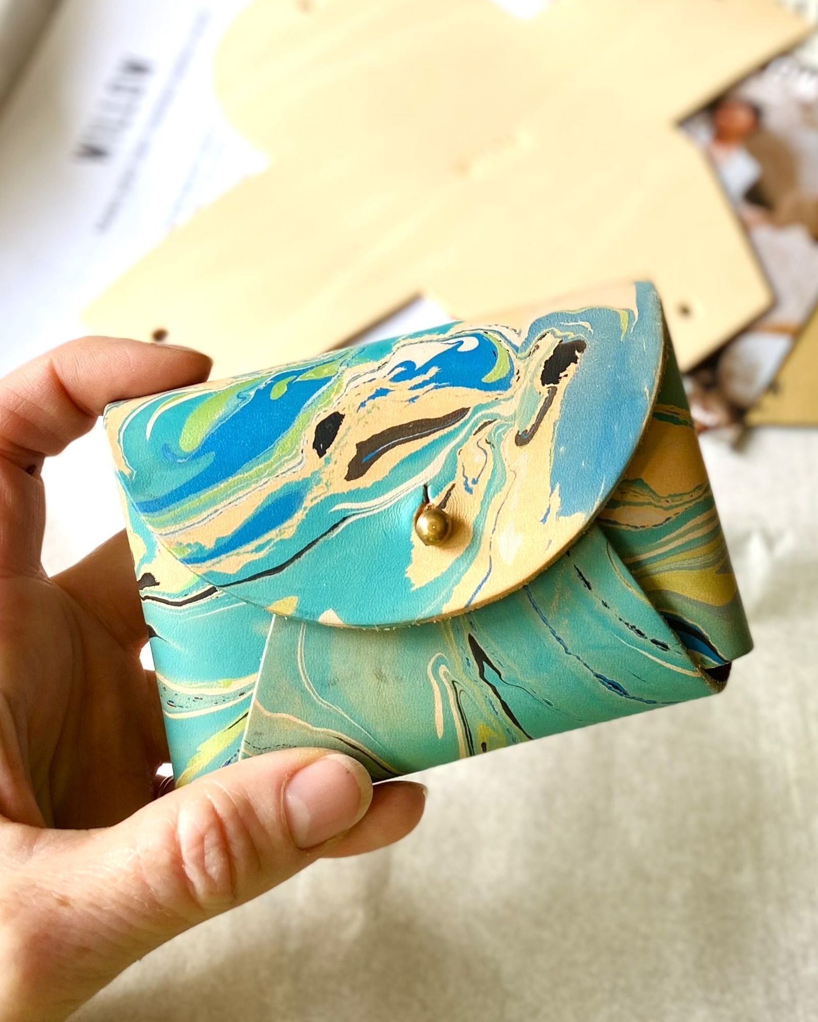 This month’s botanical resin craft kit