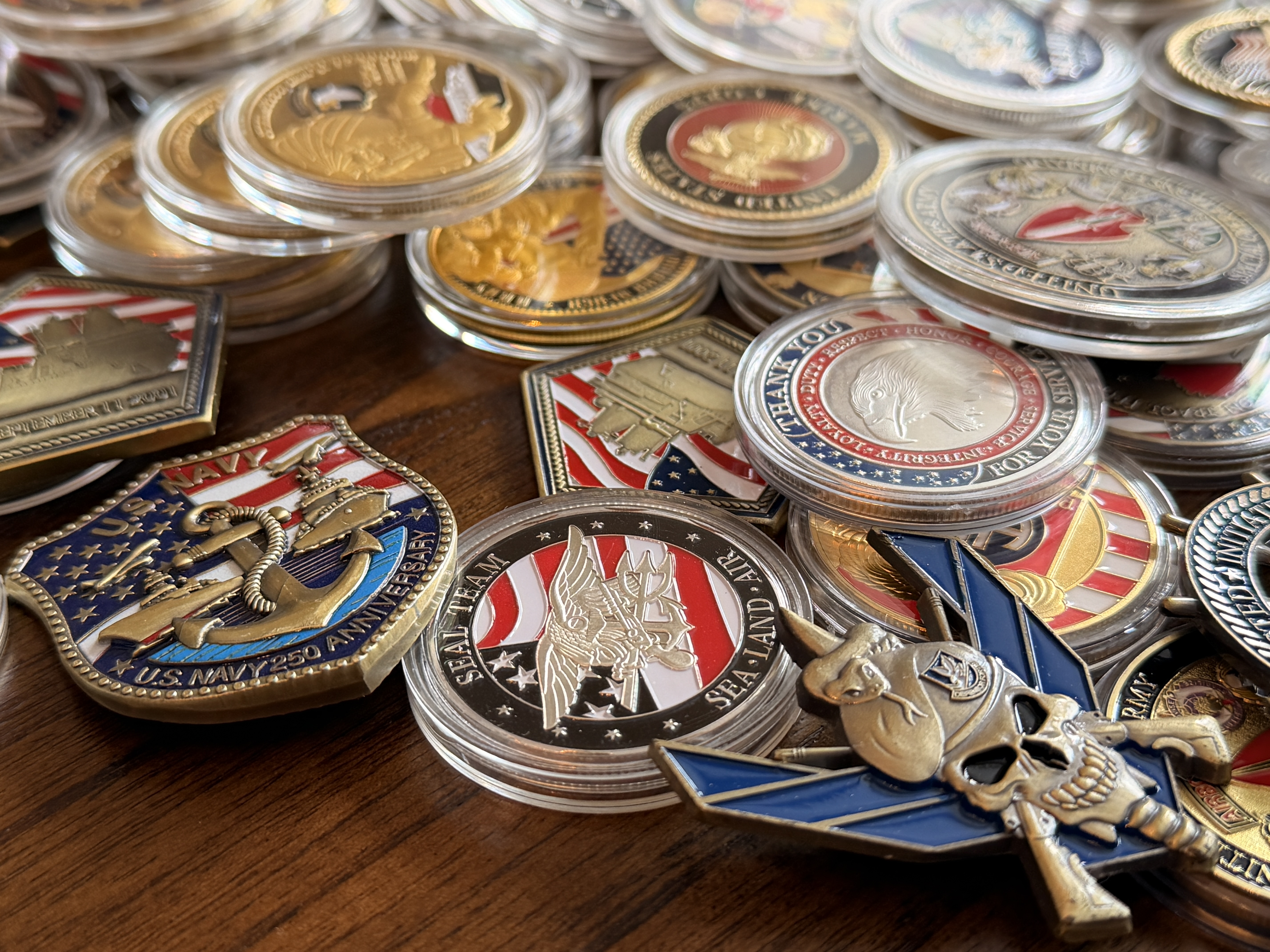 Valor Vault gear closeup