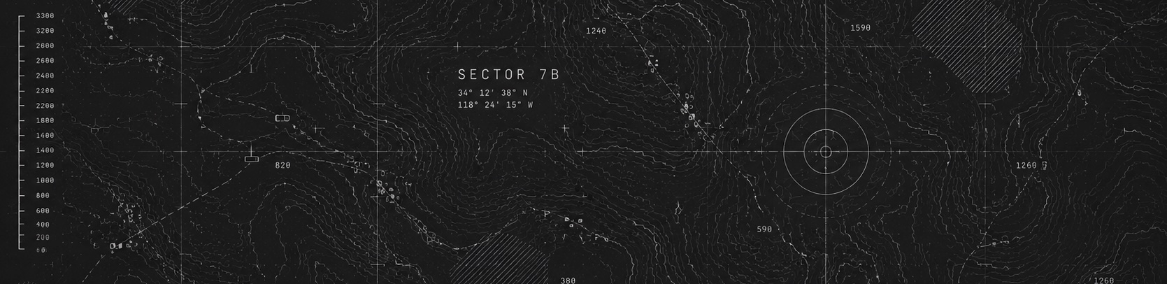 Topographic map background