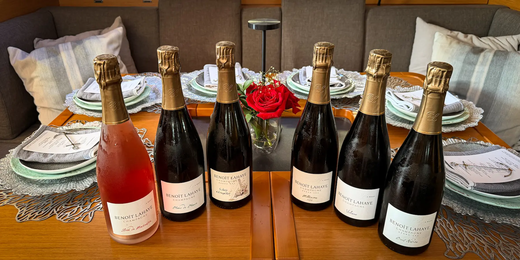 Sparkling wine banner