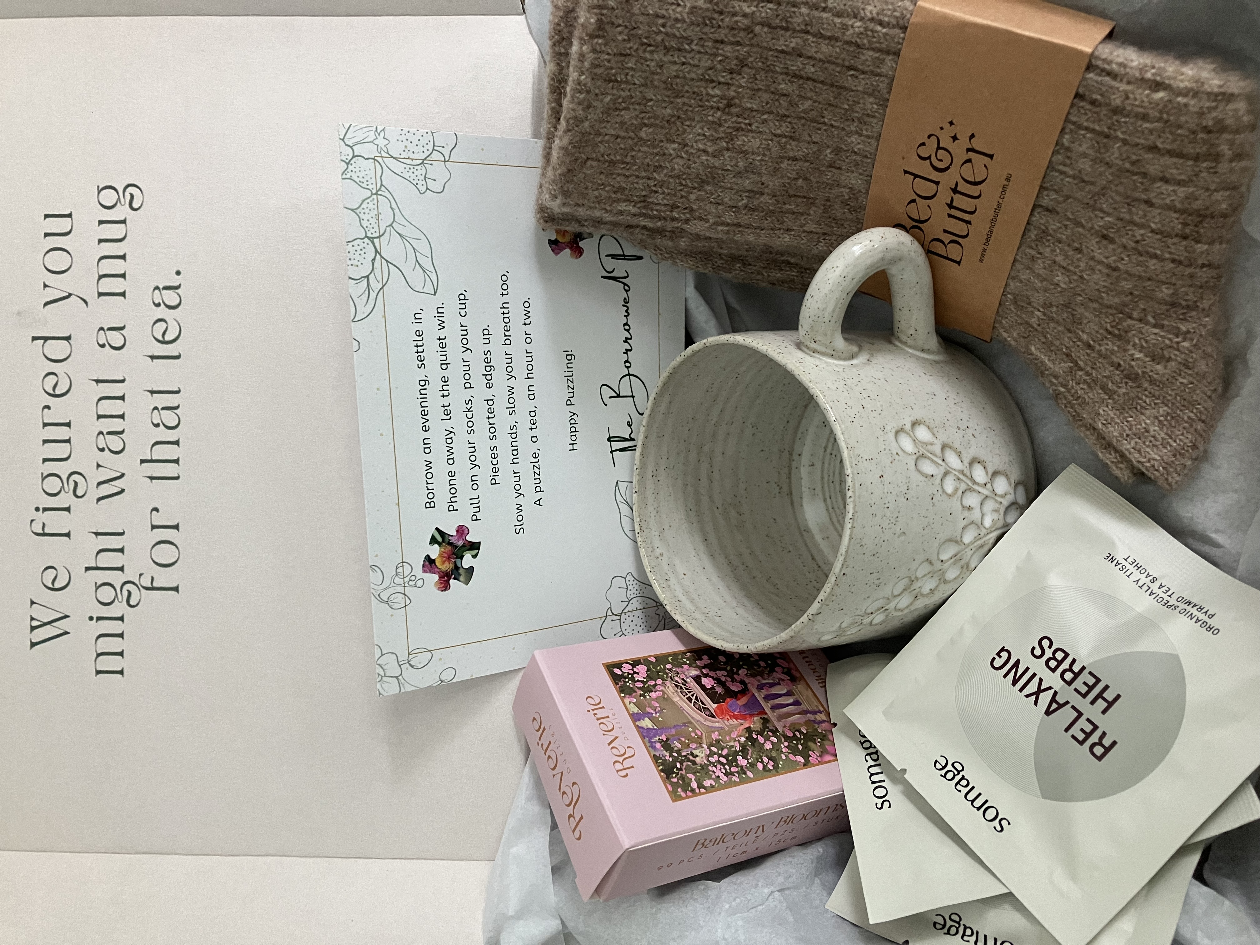 A cosy detail from The Anniversary Box