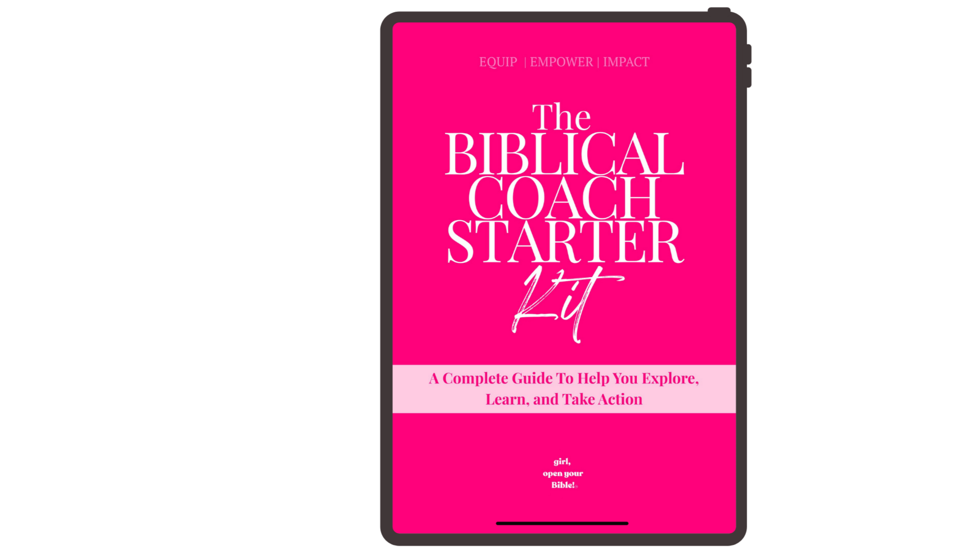The Biblical Coach Starter Kit