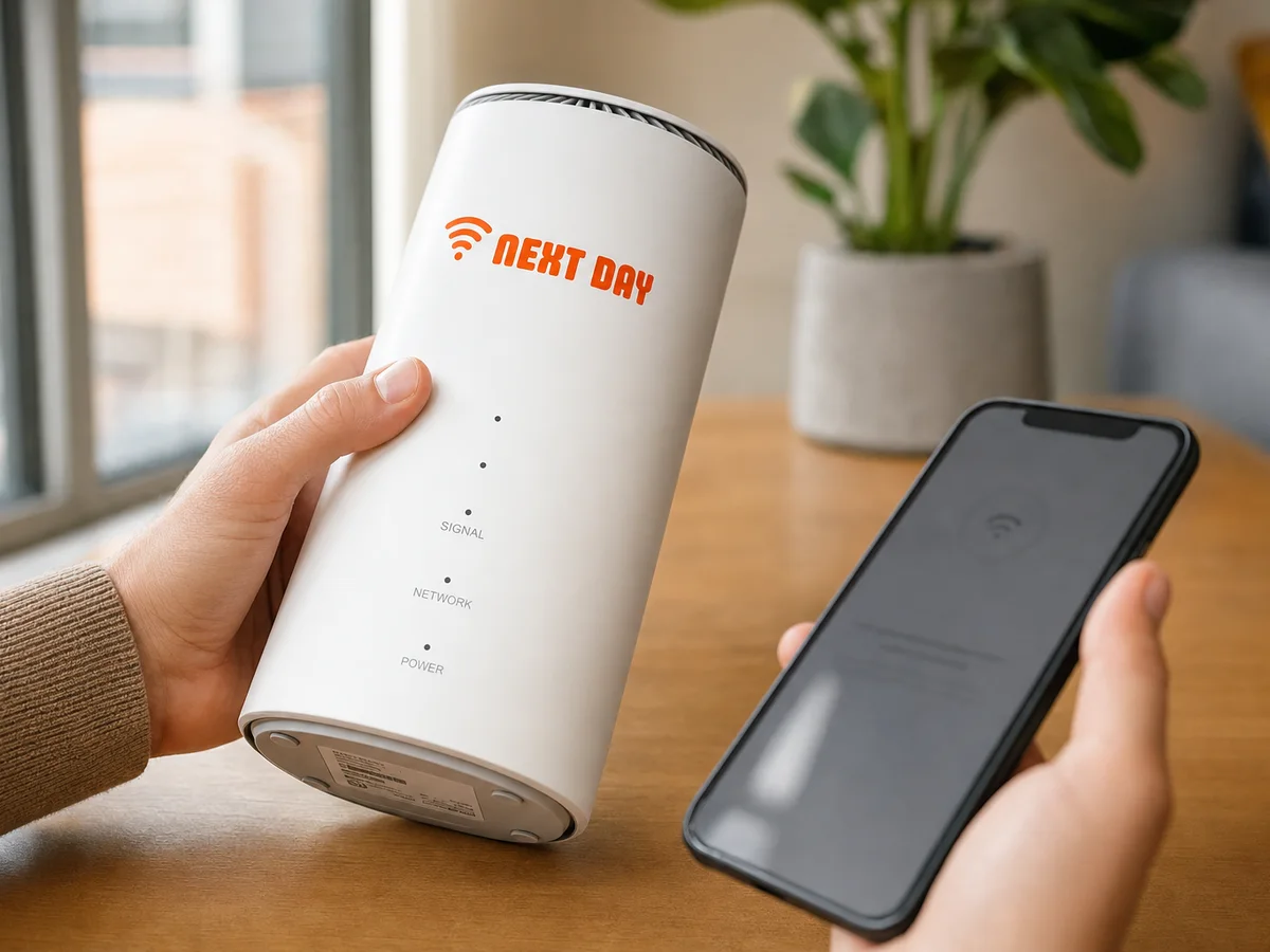 Connect your devices broadband setup