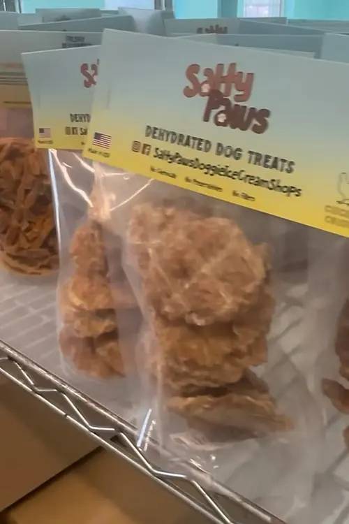 Salty Paws Dehydrated Chicken Crisps product image