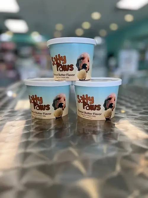Salty Paws Ice Cream Peanut Butter - 3 pack product image