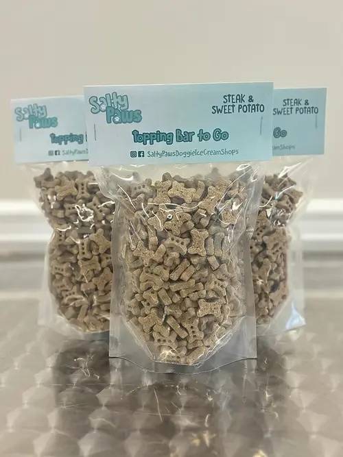 Salty Paws Topping Bar To Go Steak & Sweet Potato product image
