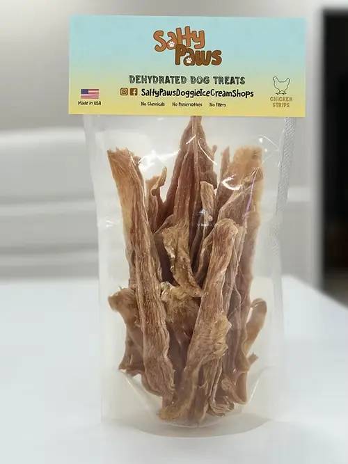 Salty Paws Dehydrated Chicken Strips product image