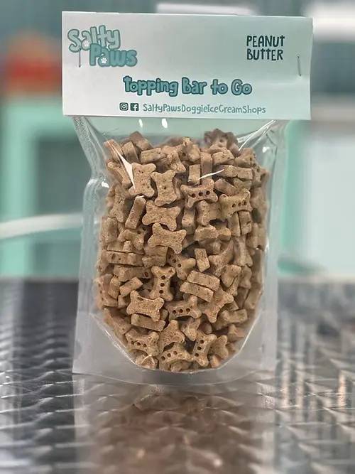 Salty Paws Topping Bar to go Peanut Butter product image